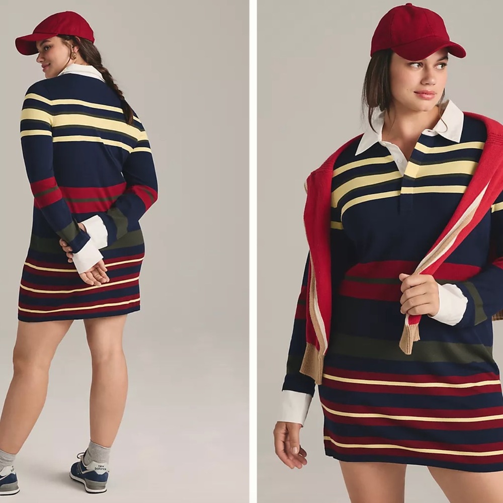 Anthropologie Mare Mare Polo Dress Plus Size